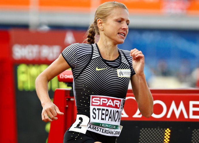 La atleta rusa Yuliya Stepanova