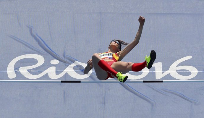 Ruth Beitia el pase a la final de salto de altura de los Juegos de Río
