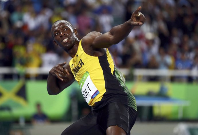 El velocista jamaicano Usain Bolt
