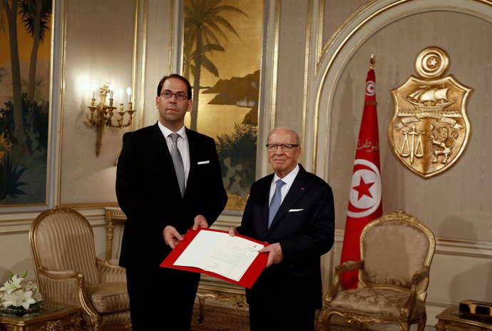 Primer ministro de Túnez, Yusef Chahed 