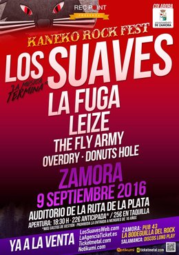 KANEKO ROCK FEST 09 De Septiembre Del 2016 En Zamora Auditorio De La Ruta De La 