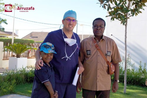 Paciente operado de ojos