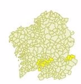 Aviso amarillo por temperaturas elevadas en Galicia el 23 de agosto.
