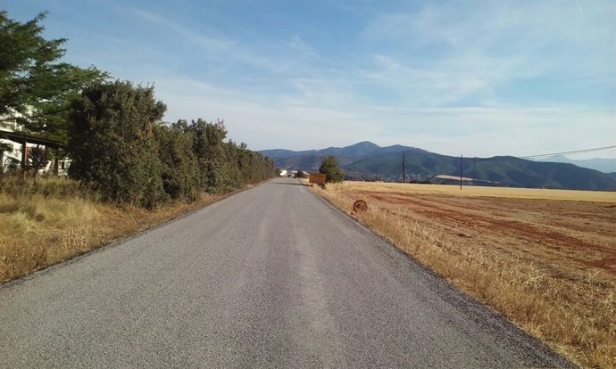 Mejora del firme de la carretera A-1602 entre Embún y Ansó 