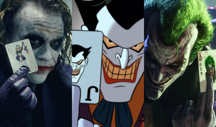 Distintas versiones del Joker