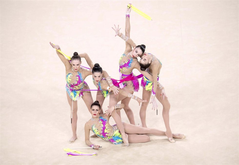Equipo Nacional Gimnasia Rítmica España/ Cordon Press
