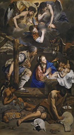 Adoración de los pastores, de Fray Juan Bautista Maíno