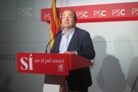 Iceta (PSC) no ve razones para cambiar el 'no' del PSOE a la investidura de Rajoy