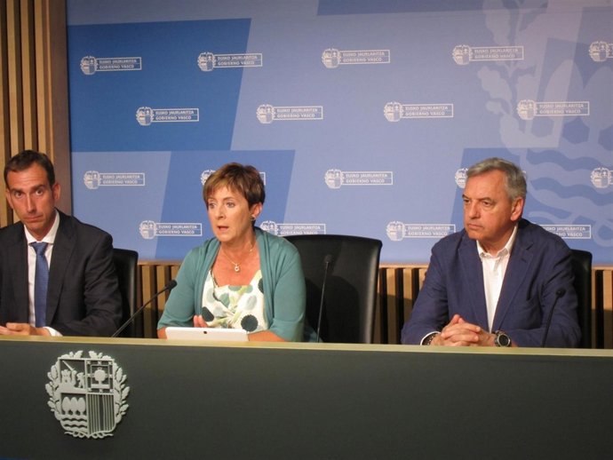 Arantxa Tapia en la rueda de prensa de esta mañana