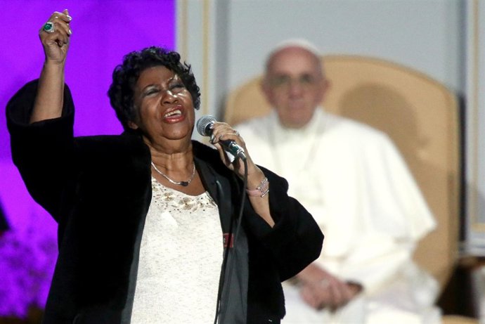 El Papa Francisco y Aretha Franklin
