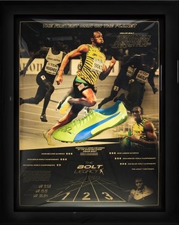 Pagan 16.000 euros por una zapatilla de Bolt