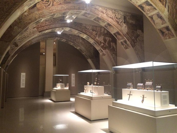 Pinturas murales del Monasterio de Sijena en el MNAC