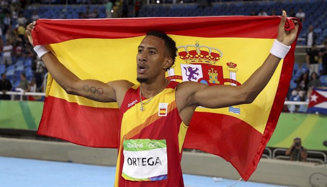 El atleta Orlando Ortega