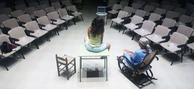 En sayo de microteatro en Casar de Cáceres