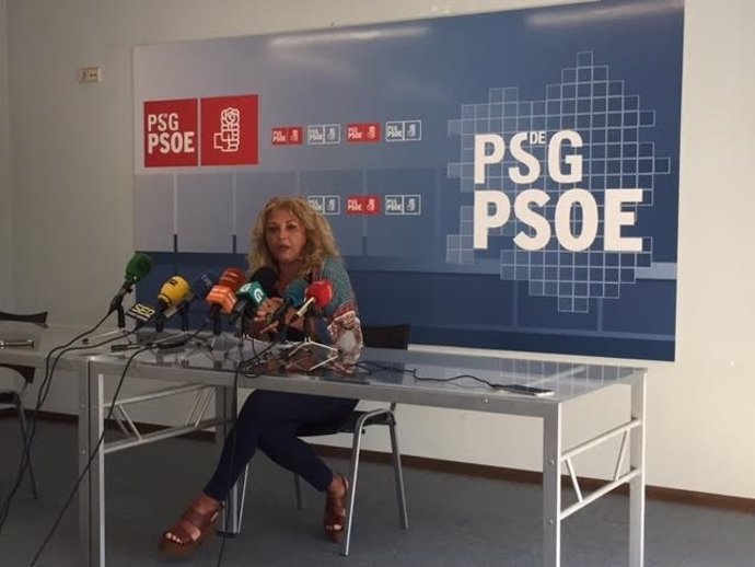 La secretaria de Organización del PSOE en la provincia de Ourense, María Quintas
