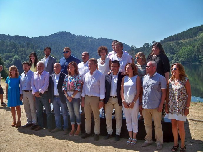 Presentación candidatura del PP en Arnoia Ourense