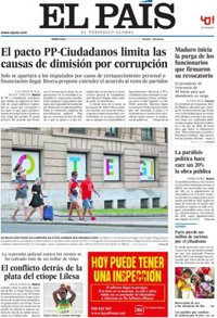 Las portadas de los periódicos de hoy, miércoles 24 de agosto de 2016