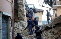 Los estragos del terremoto de Italia en imágenes