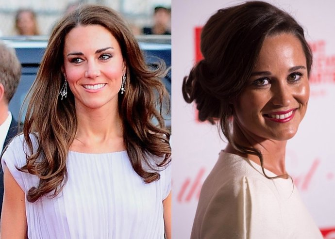 Kate de Cambridge y Pippa Middleton/ Getty