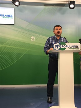 El vicesecretario de Coordinación Política del PP-A, Toni Martín