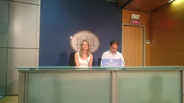 Marga Prohens y Álvaro Gijón