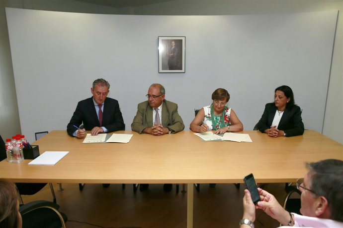 Firma del convenio
