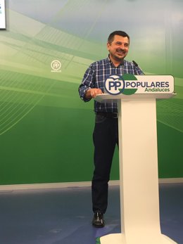 El vicesecretario de Coordinación Política del PP andaluz, Toni Martín