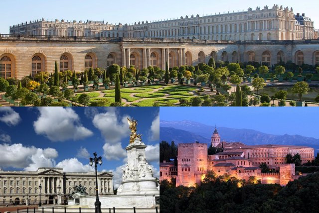 Versailles, Buckingham y la Alhambra