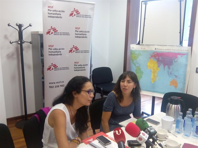 Presentación de la memoria de Médicos Sin Fronteras en Galicia