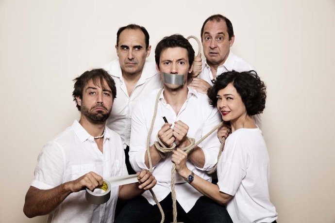 La obra de teatro 'El Secuestro' represetnada en el Teatro Fígaro