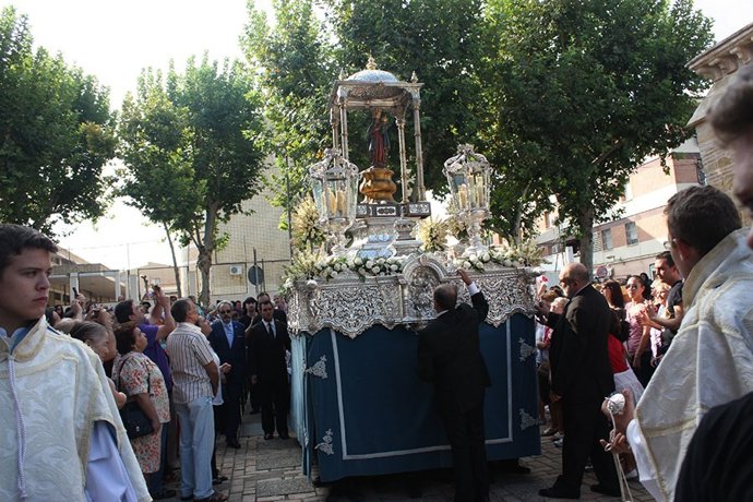 Procesión de la Fuensanta en Córdoba