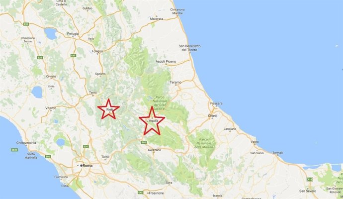 Terremoto en el centro de Italia