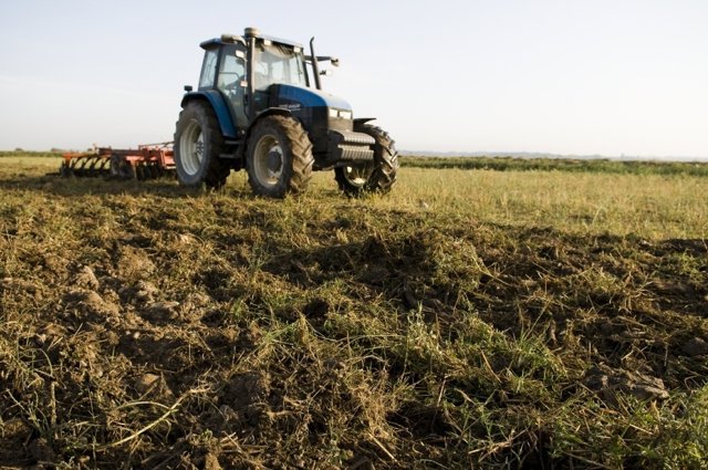 Campo, Tractor, Agricultura En Aragón