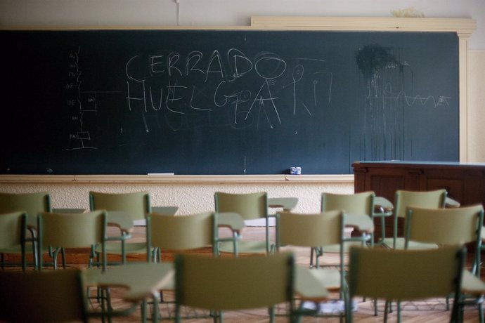 Unos 9 millones de niños se quedan sin clase tras el paro docente convocado