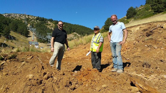 Comienza la construcción de un nuevo aparcamiento en Valdelinares