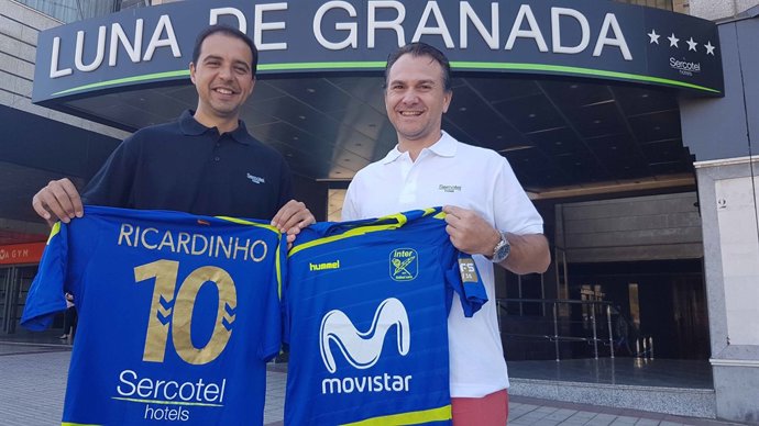José Carlos Delgado, de Movistar Inter, y Juan Carlos Barrero, de Sercotel Hotel