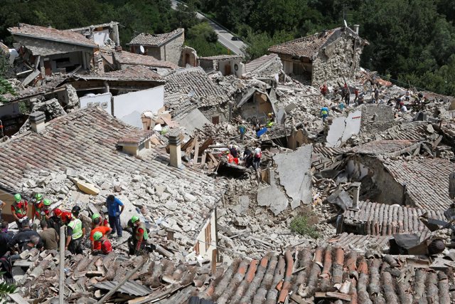 Terremoto en Italia