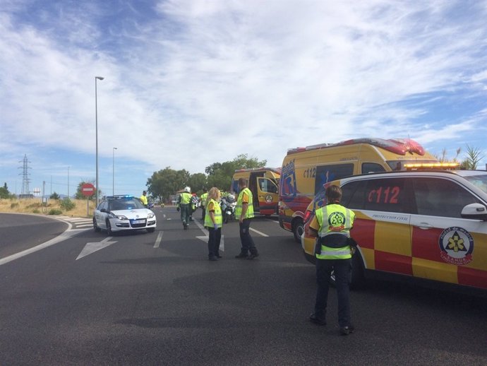 Accidente de moto mortal