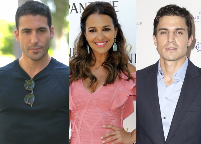 Miguel Ángel Silvestre, Paula Echevarría y Álex González/ Europa Press