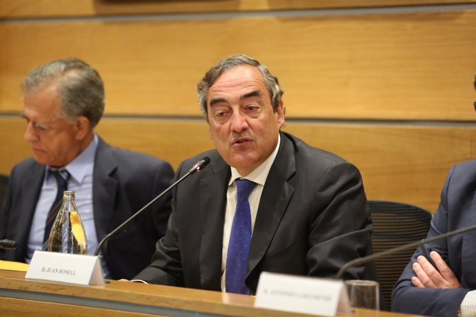 Juan Rosell presenta el estudio España en la economía mundial