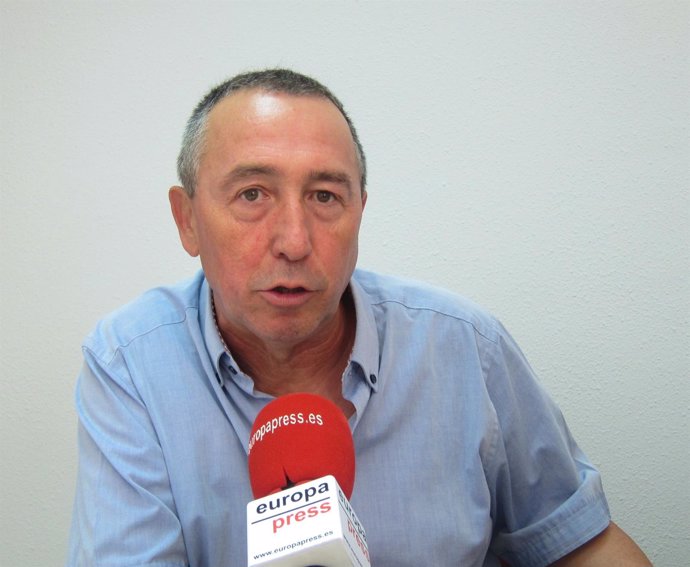 Baldoví (Compromís) durante la entrevista con Europa Press