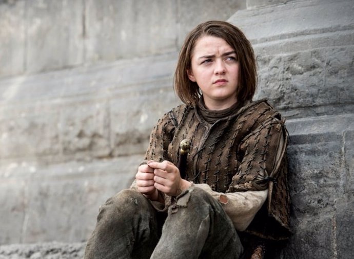 Maisie Williams es Arya Stark en Juego de tronos