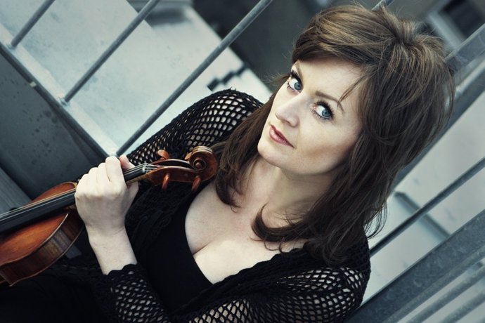 Imagen de la violinista austríaca Birgit Kolar