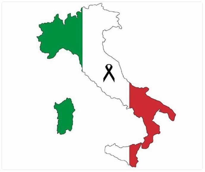 Mensaje de apoyo a Italia
