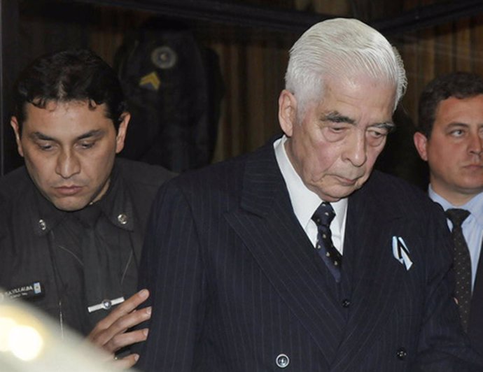 El ex represor argentino Luciano Menéndez