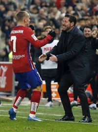 Simeone: "Griezmann tendrá un proceso normal de ir de menos a más"