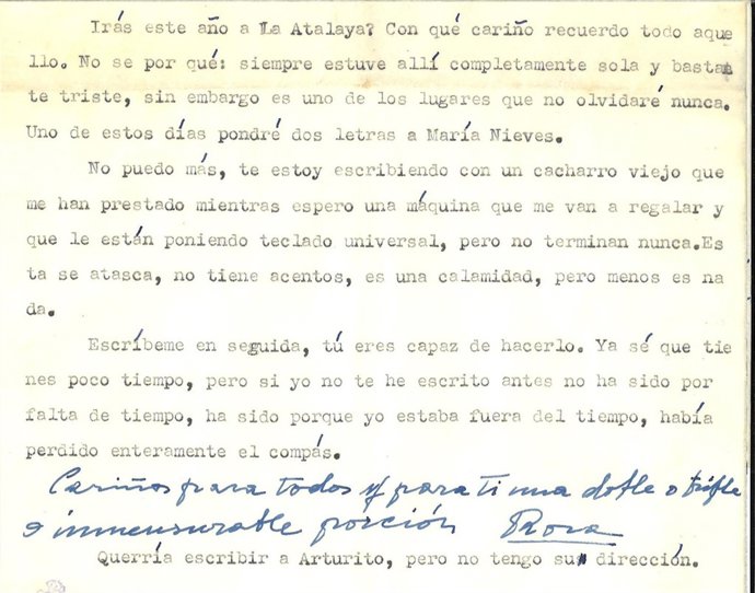 NP Cartas De Rosa Chacel