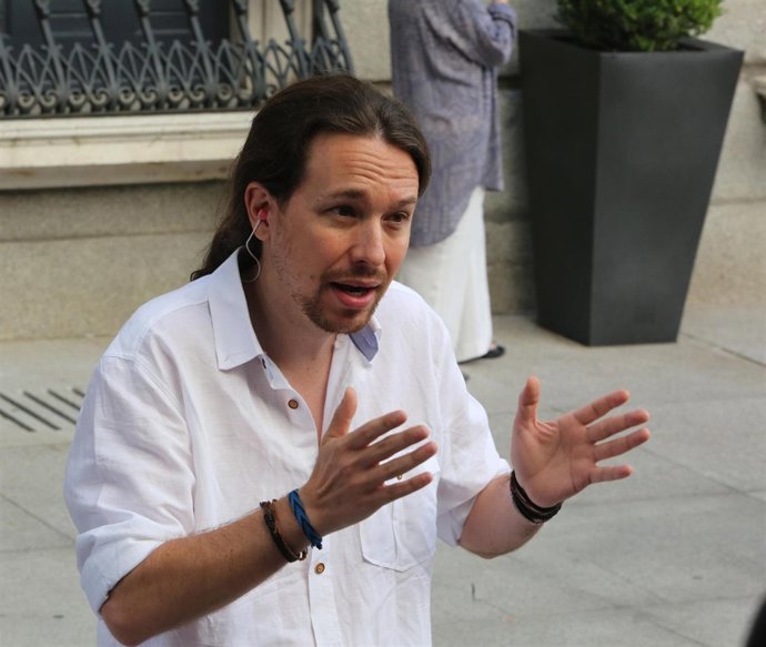 Pablo Iglesias, secretario general de Podemos