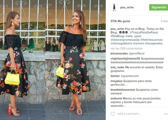 Paula Echevarría/ Instagram