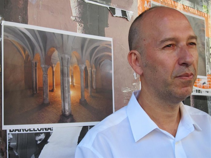 El portavoz de CHA en el Ayuntamiento Carmelo Asensio